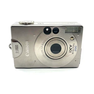 Canon IXY DIGITAL 200 Digital Camera Silver Body Only From Japan Working Tested - Picture 1 of 7