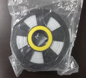 PLA Premium 3D Printer Filament - Marble White - 3mm 1kg spool - Zdjęcie 1 z 4