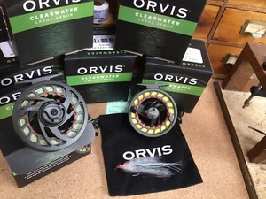 ~ New ~Orvis Clearwater II Fly Reel & Free Line,backing & Free Shipping! - Picture 1 of 3