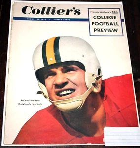 Colliers Magazine August 1952 College Football Preview Francis Wallace  - Picture 1 of 6