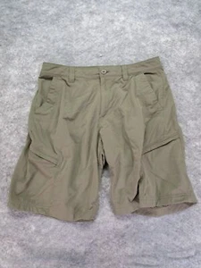 Guide Series Shorts Mens 34 Green nylon Zipup Casual Cargo Fishing Hiking - Picture 1 of 13