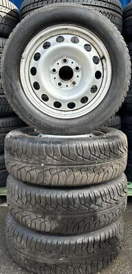 4 Orig VW Winterräder Stahl 205/60 R16 96H Touran KBA 43738 1618 - Bild 1 von 3