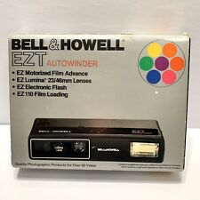 Vintage Bell & Howell Autowinder 110 Film Camera 23/46 Lenses Original Package
