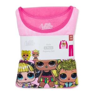 L.O.L. Surprise! Girls Long Sleeve Top & Pants PJ Sleep Set Size 7/8 - Picture 1 of 4