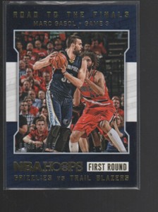 MARC GASOL 2015-16  PANINI HOOPS ROAD TO THE FINALS CARD #26   / 2015