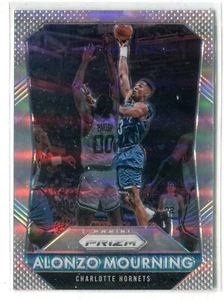 2015-16 Panini Prizm Alonzo Mourning SILVER PRIZM REFRACTOR #243 HOF HORNETS - Picture 1 of 1