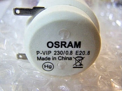 OSRAM P VIP 230/0.8 E20.8 Projector HD200X HD2200 HD22 EH1020 HD20LV IS802 - Image 1 of 2