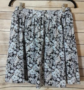 Lauren Conrad Women's Floral Print Elastic Waist Short Mini Skirt, Size X-Small. - Picture 1 of 4