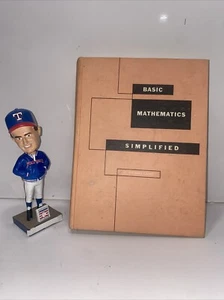 Basic Mathematics Simplified #1 C. Thomas Olivo Hardcover 1963 Textbook Delmar - Picture 1 of 12