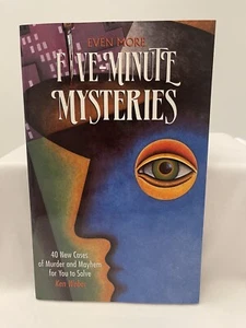 Even More Five-Minute Mysteries: 40 New Cases By Ken Weber New Paperback - Bild 1 von 5