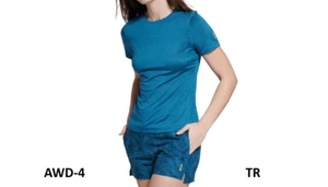 Bass Outdoor Women' Cross Performance Base Layer T-Shirt, Storm Blue, Size Small - Picture 1 of 7