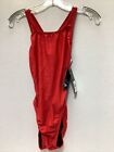 Speedo 10 / 36 Women's Swimsuit One Piece Prolt Super Pro Solid Adult Red