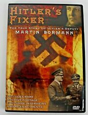 Hitler's Fixer : The True Story Of Martin Bormann  DVD 2005 Like New Condition
