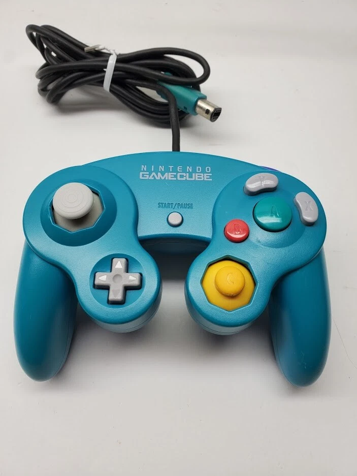 Nintendo Gamecube Controller - Emerald Blue RARE! OEM | AUTHENTIC - Image 1 of 1