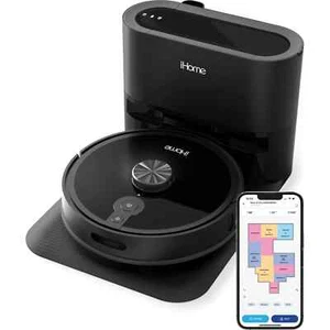 iHome AutoVac Nova S1 Pro Self Empty Robot Vacuum, LIDAR Mapping, 150 Min Run 🔷 - Picture 1 of 13