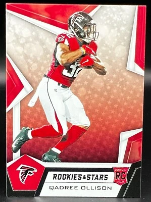 2019 Panini Rookies & Stars - Rookies #154 Qadree Ollison (RC) - Image 1 of 2