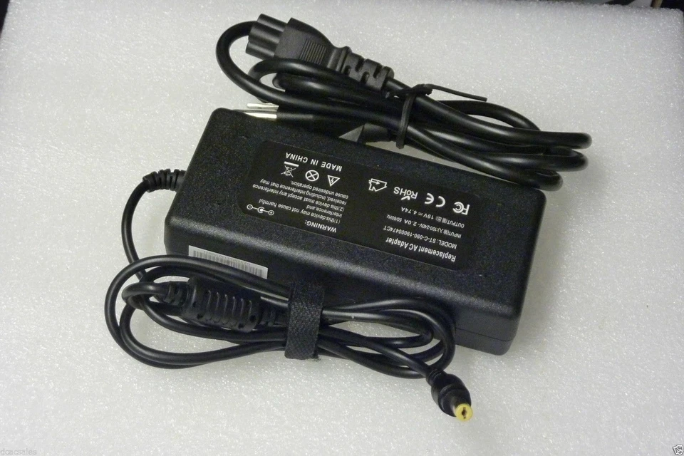AC Adapter For Acer Aspire Z24-880 Z24-890-UA91 All-In-One PC Power Supply Cord - Image 1 of 1