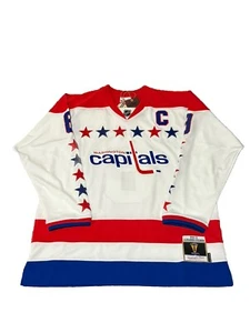 Mitchell & Ness Washington Capitals Alex Ovechkin 2012 Hockey Jersey Size Medium - Picture 1 of 5