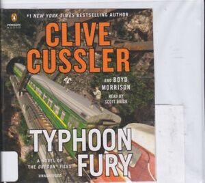 TYPHOON FURY by CLIVE CUSSLER ~UNABRIDGED CD'S AUDIOBOOK