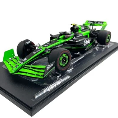 Modellino F1 Solido 1/18 Kick Sauber F1 Team C44 Bahrain Gp 2024 #24 G. Zhou - Immagine 1 di 4