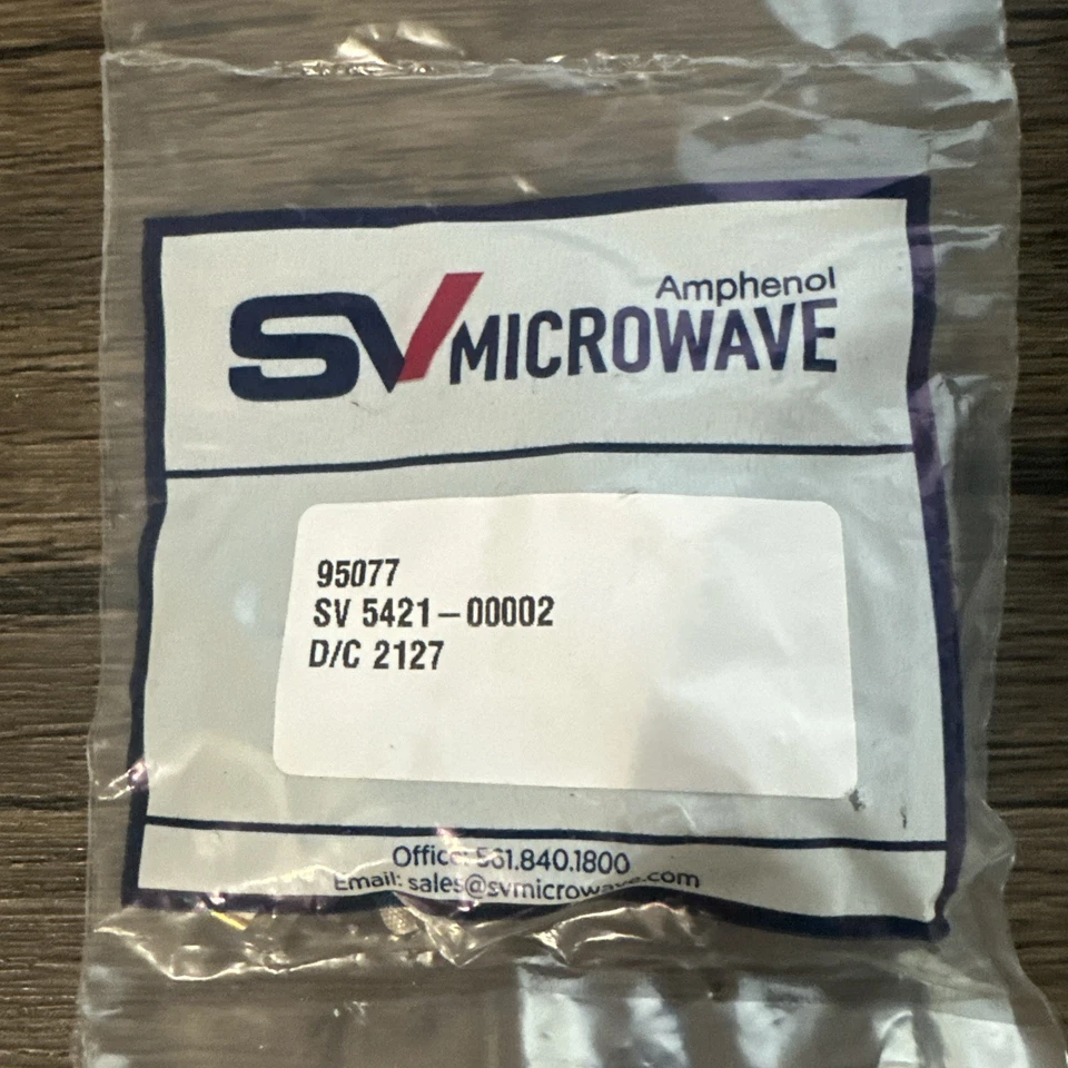 NUEVO - SELLADO - SV Microondas 5421-00002 18GHz RF Twinax Conector Foto 1 de 3