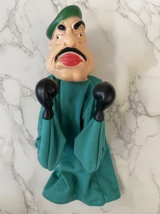 Marioneta de mano de boxeo Saddam Hussein de colección Rojus funciona muy bien - Imagen 1 de 13