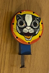 Schwarze Katze Halloween Wunderkerze Vintage Blech Halloween Spielzeug OA-23 - Bild 1 von 4