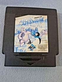 Arctic Adventure Penguin & Seal NES Cartridge Unlicensed AU Rare Retro Game