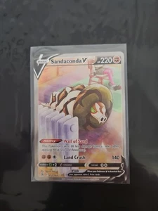Pokémon TCG Sandaconda V Fusion Strike 252/264 Holo Full Art - Picture 1 of 2