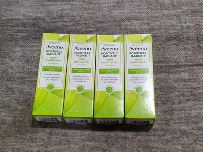 Crema hidratante diaria radiante positiva Aveeno CADUCADA 4x FPS 30 TAMAÑO DE PRUEBA 1,0 oz Foto 1 de 4
