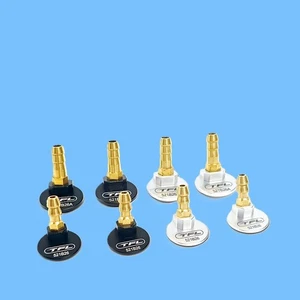 Presa acqua di raffreddamento semplice (singola) Ø2,1 e Ø3,3mm nero-argento - Foto 1 di 7