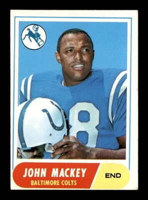 1968 Topps #74 John Mackey   EX X3553487 - Image 1 of 3