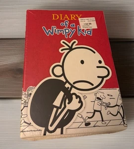 Diary of a Wimpy Kid Box of Books 1-4 Hardcover Gift Set New Sealed - Picture 1 of 4
