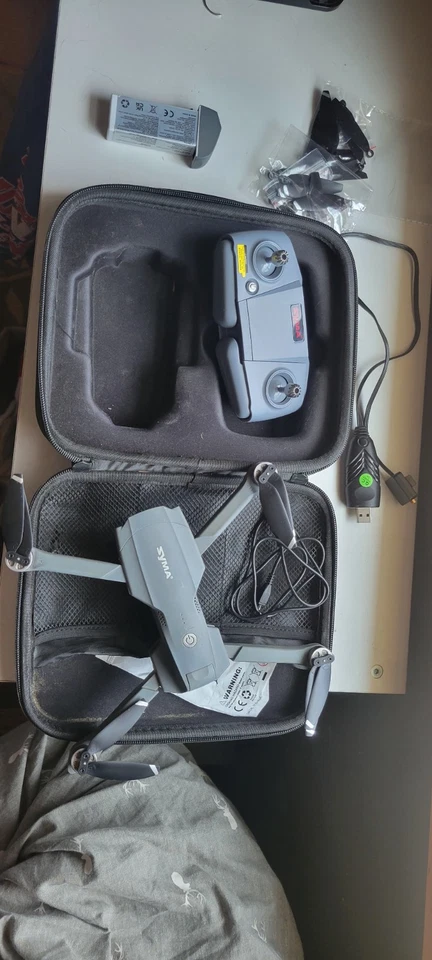 Syma X500 Drone 5G FPV 4K UHD Cámara Posicionamiento de Luz Objeto Traza 2 Baterías Foto 1 de 1