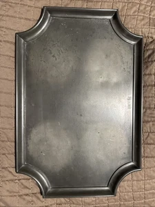 Late 20th Century John Somers Brazilian Pewter Serving Tray - Picture 1 of 10