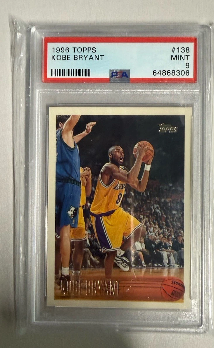 NBAカードKOBE BRYANT RC Kobe Bryant Basketball 1996-97 Season Sports Trading Cards