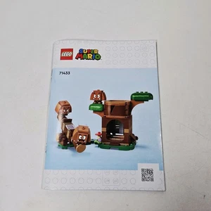 Lego Instruction Manual Only Super Mario 71453 Goombas Playground - Picture 1 of 3