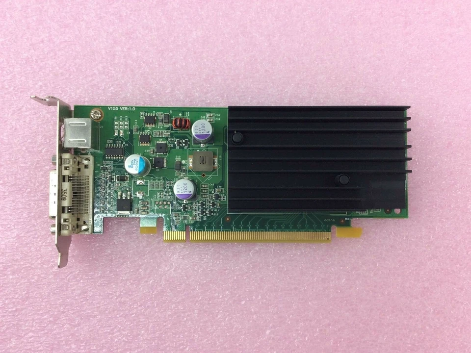 Lote de (2) NVIDIA GeForce 9300 GE P805 PCI-e DMS-59 256 MB Tarjeta de Video GPU Foto 1 de 4
