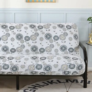 OctoRose Customize Size Chenille Futon Cover Sofa Bed Cushion Mattress Cover - Picture 1 of 11