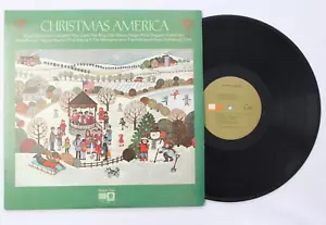 HOLIDAY MUSIC, CHRISTMAS AMERICA, VARIOUS ARTISTS LP 12" VINYL (SL-6950) - Picture 1 of 2