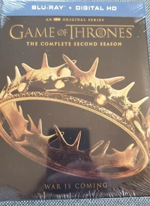NEW Game of Thrones: The Complete Second Season (Blu-ray Disc, 2016, 5-Disc Set) - Bild 1 von 2