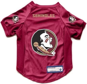 FLORIDA STATE SEMINOLES DOG CAT DELUXE STRETCH JERSEY CHOOSE SIZE - Picture 1 of 7