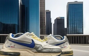 Nike Air Max 90 Premium Hombres 9.5 Cinta Azul Edición Deportiva All-Stars 313651-141 - Imagen 1 de 17