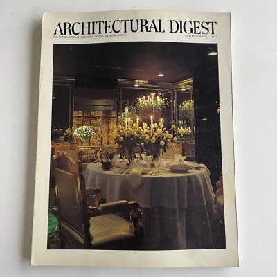 Architectural Digest July August 1978 Pop Artist Roy Lichtenstein Long Island - Image 1 of 4