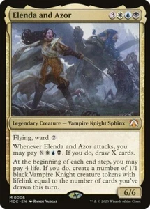 Elenda und Azor Commander: March of the Machine MTG Magic - Bild 1 von 1