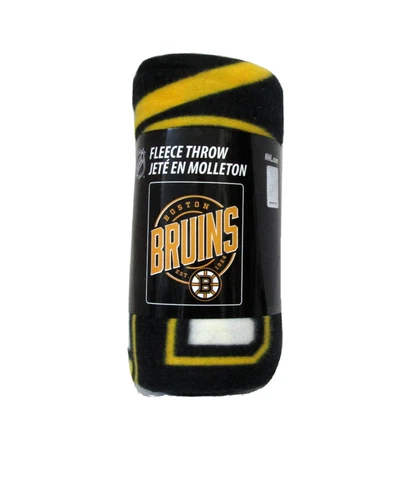 Brand New NHL Boston Bruins  Premium 50 X 60 Fleece Throw Blanket Cover