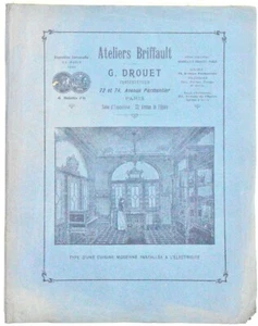 Catalogue G. DROUET, BRIFFAULT, Paris, 1900. Appareils électriques. - Picture 1 of 4