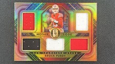 2023 Gold Standard Brock Purdy Mother Lode Five Patch /299 49ers WULE