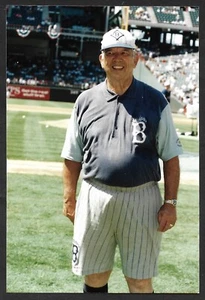 1995 ASG Bobby Bragan BOSTON BRAVES FOTO ISTANTANEA ORIGINALE NON FIRMATA 4x6 #2 - Foto 1 di 1