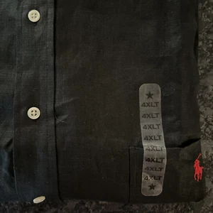 NWT Polo Ralph Lauren Big & Tall Linen Short Sleeve Button Down Shirt Pony 4XLT - Picture 1 of 6